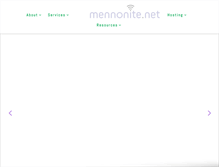 Tablet Screenshot of mennonite.net